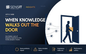 Read more about the article When Knowledge Walks Out the Door: the hidden cost of keeping experience only inside people’s head