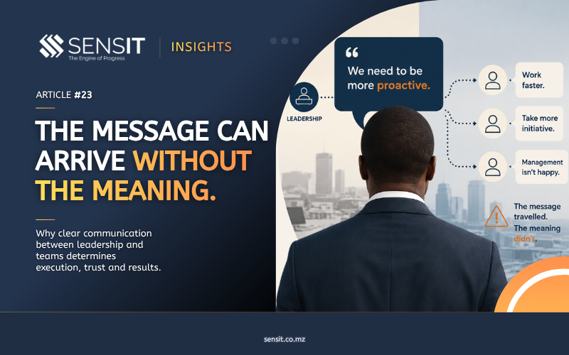 Read more about the article Your Team Doesn’t Only Hear Leadership.